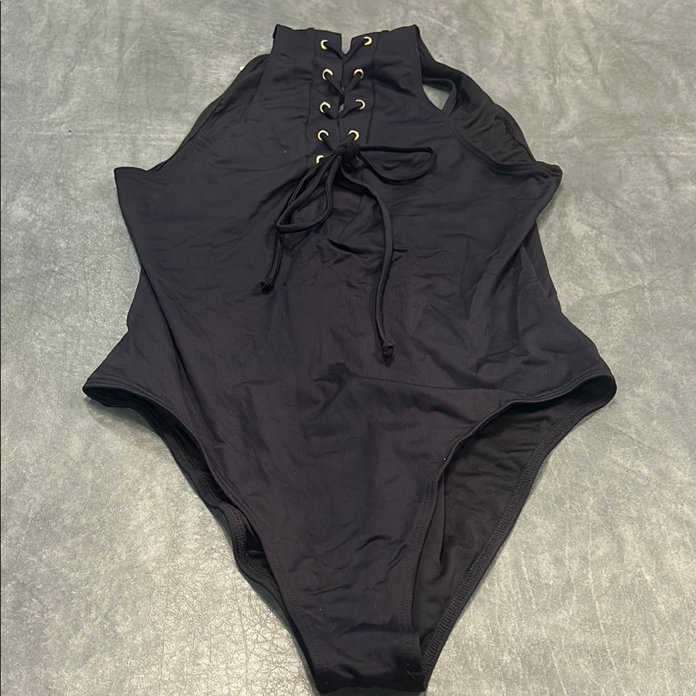 Yandy Black One Piece Swimsuit